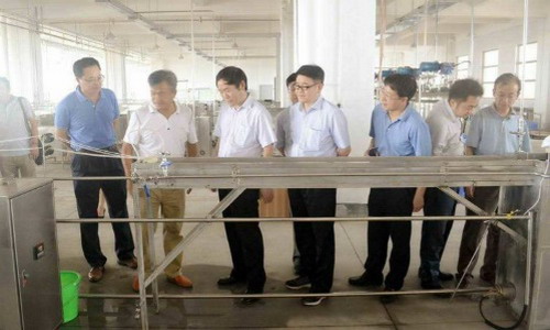 科技部徐南平副部长一行实地考察海南立昇膜产业基地 科技部徐南平副部长一行实地考察海南立昇膜产业基地