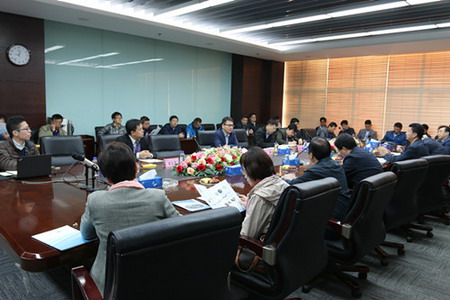 科技部“2016年创新型城市建设培训班”到碧水源参访 科技部“2016年创新型城市建设培训班”到碧水源参访