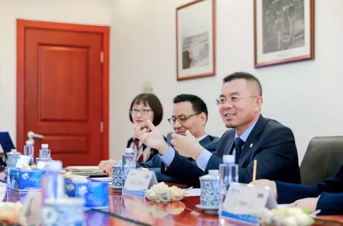 国际水协会两位前主席到访博天环境与赵笠钧深入交流 国际水协会两位前主席到访博天环境与赵笠钧深入交流