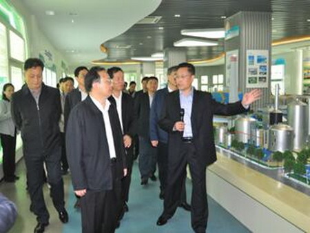 江苏省委副书记、南京市委书记吴政隆来到中电环保调研 江苏省委副书记、南京市委书记吴政隆来到中电环保调研