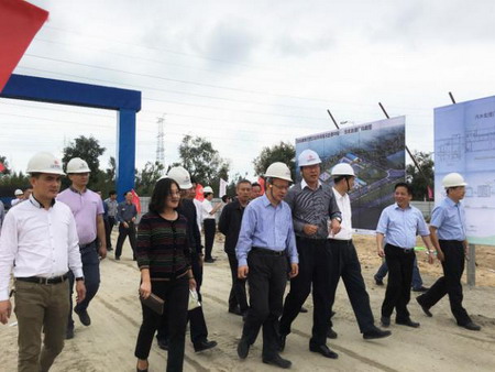 广东省环保专项督查组莅临汕头潮南项目调研 广东省环保专项督查组莅临汕头潮南项目调研