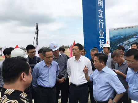 广东省环保专项督查组莅临汕头潮南项目调研 广东省环保专项督查组莅临汕头潮南项目调研