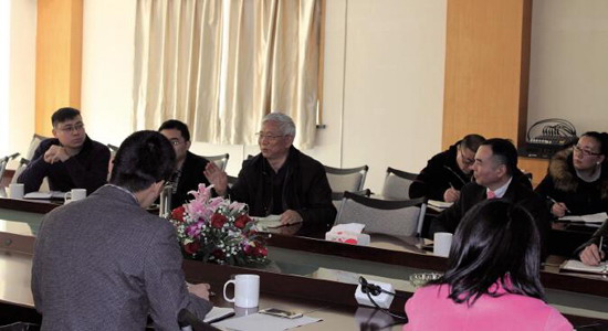 高从堦院士出席朝晖2015年院士专家工作站总结会 高从堦院士出席朝晖2015年院士专家工作站总结会