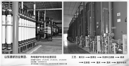 山东魏桥创业集团热电锅炉补给水处理项目 山东魏桥创业集团热电锅炉补给水处理项目