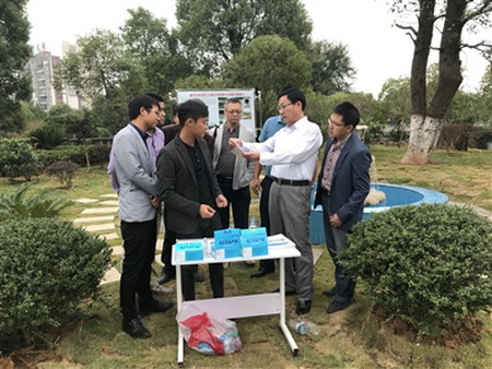 将处理后的污水检测结果与标准进行对比