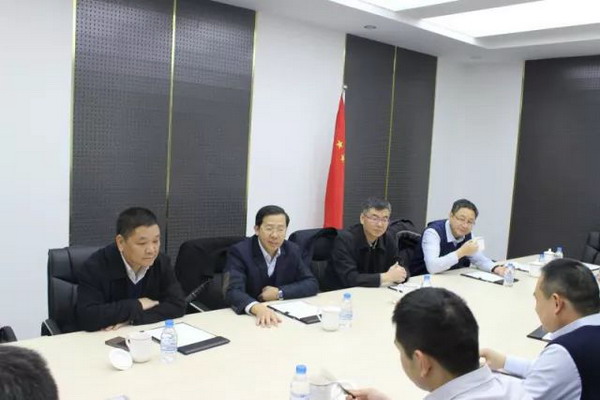 华电科工副总彭刚平一行到华电水务天津项目基地调研 华电科工副总彭刚平一行到华电水务天津项目基地调研