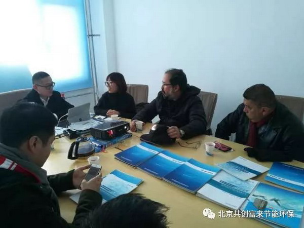 共创富来迎来巴拿马客人考察洽购反渗透海水淡化设备