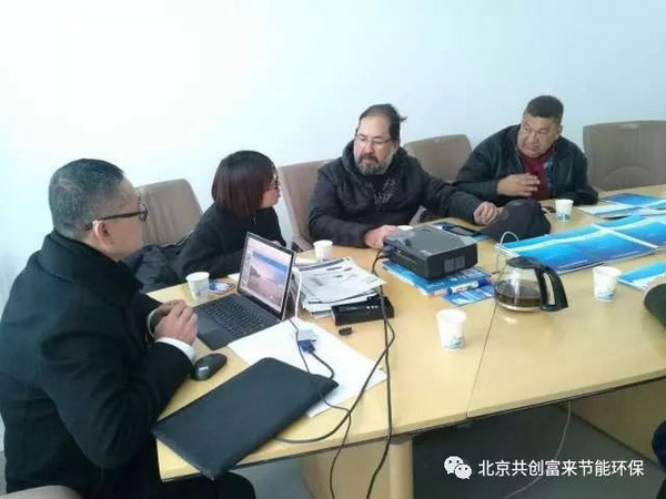 共创富来迎来巴拿马客人考察洽购反渗透海水淡化设备