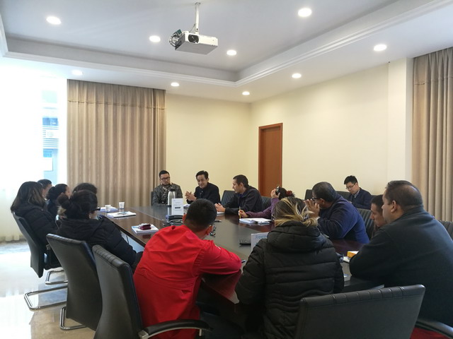 委内瑞拉马岛海水淡化项目专家组到杭水中心学习交流 委内瑞拉马岛海水淡化项目专家组到杭水中心学习交流