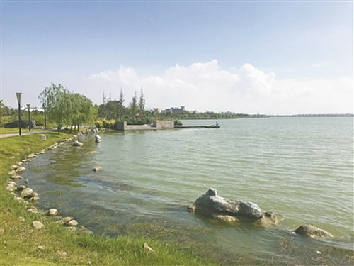 慈溪伏龙水库是一座海涂水库