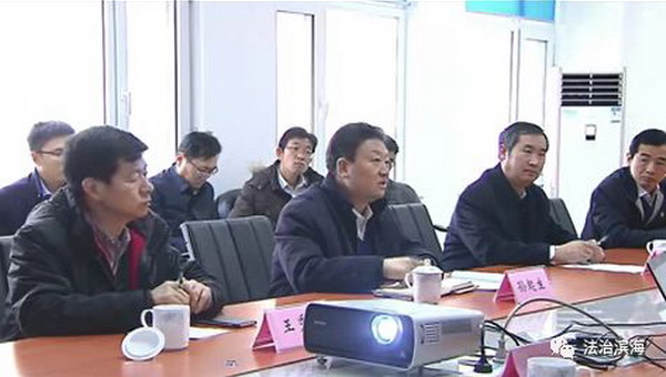 潍坊市滨海区党工委书记赴山东天维膜慰问傅荣强博士 潍坊市滨海区党工委书记赴山东天维膜慰问傅荣强博士