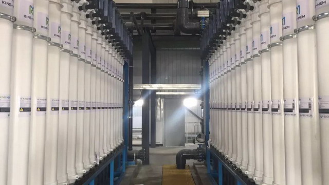 启迪清源天津北辰大双膜法污水处理再生项目成功试车