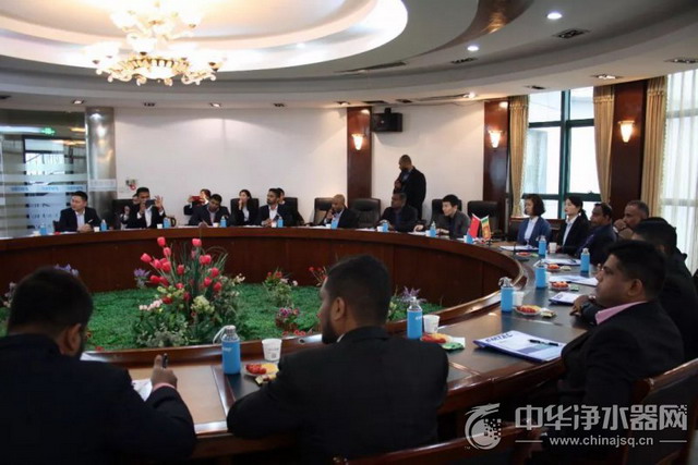 斯里兰卡国防部考察团一行清明时节在上海伊美特考察