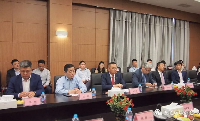 赵笠钧率环境商会第二十四期企业访问团到访巴安水务 赵笠钧率环境商会第二十四期企业访问团到访巴安水务
