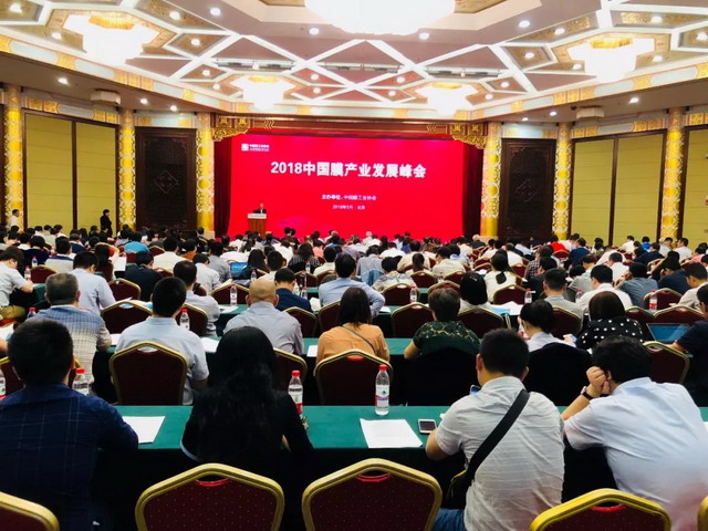 膜产业峰会为立昇颁授2018年度“膜行业专利奖”金奖 膜产业峰会为立昇颁授2018年度“膜行业专利奖”金奖