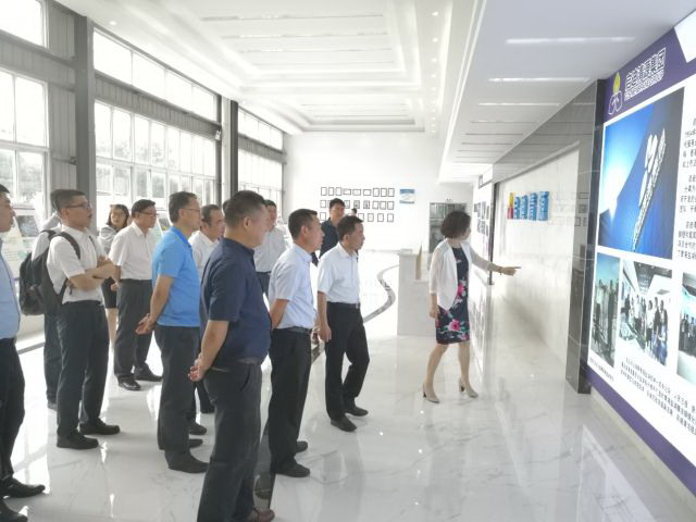 启迪控股总裁袁桅前往启迪清源芜湖生产基地考察指导 启迪控股总裁袁桅前往启迪清源芜湖生产基地考察指导