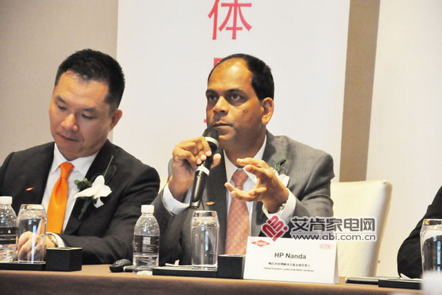 陶氏水处理全球业务负责人惠南达(HP Nanda)先生 陶氏水处理全球业务负责人惠南达(HP Nanda)先生