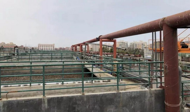 石狮市黄春辉市长视察中信环境技术海天污水提标改造