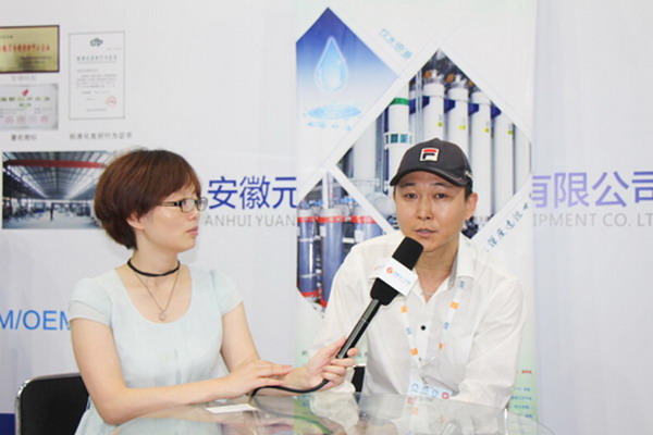 科氏(北京)滤膜科技有限公司技术部经理高磊先生接受慧聪水工业采访 科氏(北京)滤膜科技有限公司技术部经理高磊先生接受慧聪水工业采访
