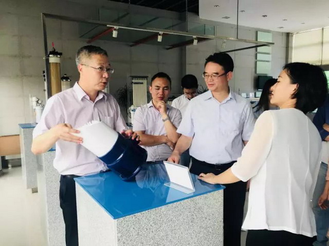 中信集团董事会办公室主任王康一行莅临绵阳美能调研 中信集团董事会办公室主任王康一行莅临绵阳美能调研