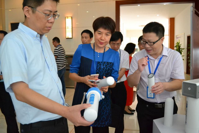 厦门市人大常委会组成代表团视察优秀侨资企业三达膜 厦门市人大常委会组成代表团视察优秀侨资企业三达膜
