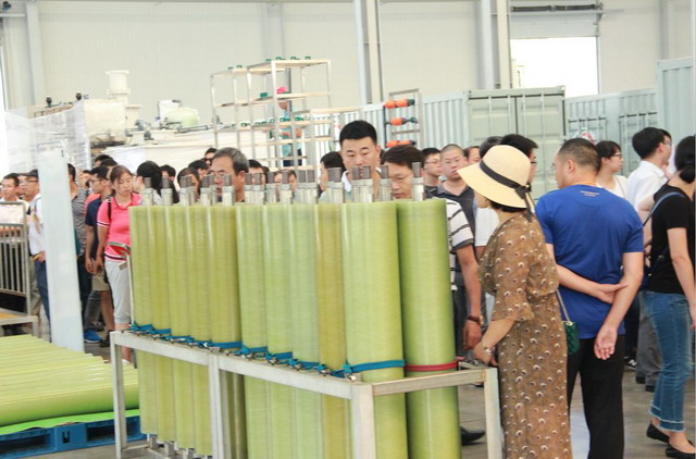 协办第七届全国蒸发及结晶技术大会参观考察金正环保 协办第七届全国蒸发及结晶技术大会参观考察金正环保