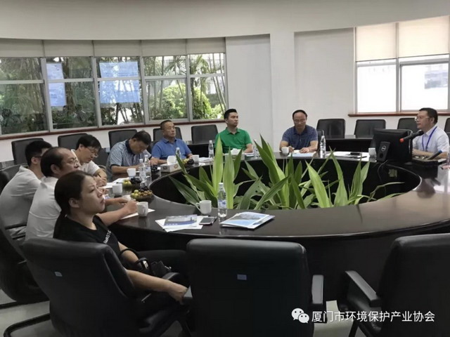 牟广丰率环保产业协会调研组在厦门考察三达膜等企业 牟广丰率环保产业协会调研组在厦门考察三达膜等企业