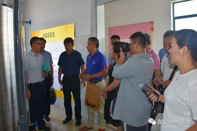 国家教育部校园饮水调研工作组走访荣事达水工业集团