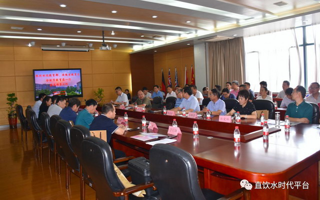 国家教育部校园饮水调研工作组走访荣事达水工业集团