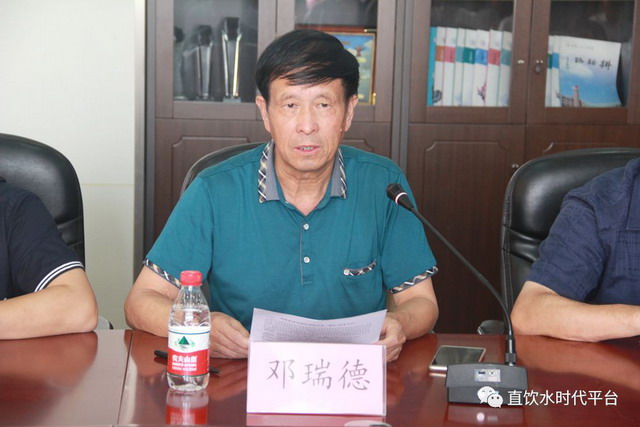 国家教育部校园饮水调研工作组走访荣事达水工业集团