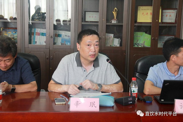 国家教育部校园饮水调研工作组走访荣事达水工业集团