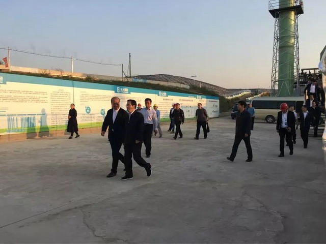 沈阳市领导考察大辛渗滤液应急处理厂为嘉戎技术点赞 沈阳市领导考察大辛渗滤液应急处理厂为嘉戎技术点赞