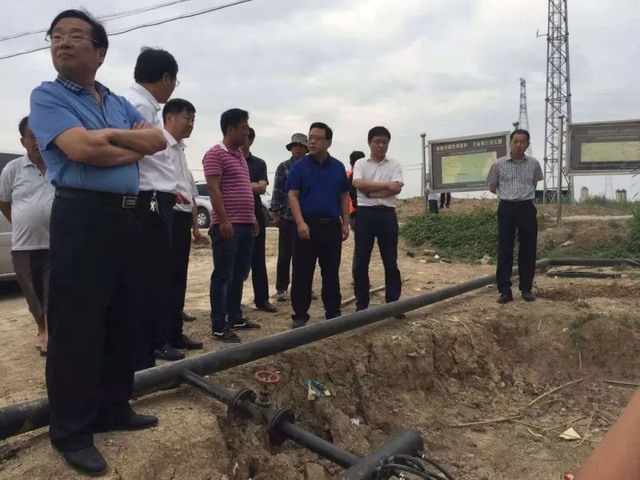 久吾高科生物湖泊净化器为灵璧县岳洪河黑臭水体修复