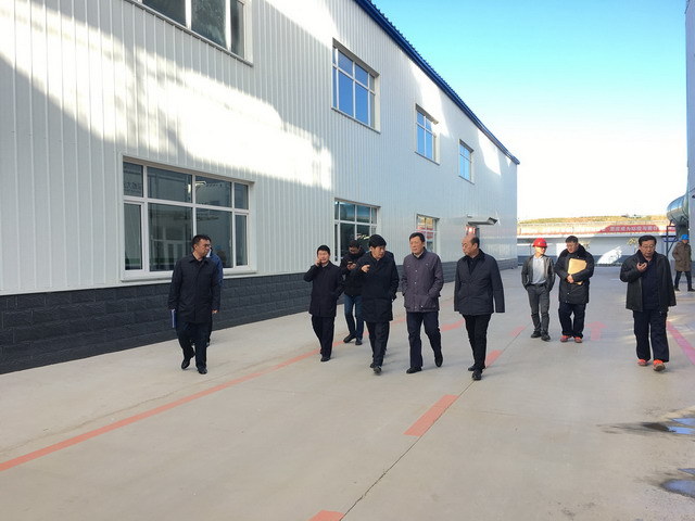 辽宁省副省长一行莅临嘉戎技术沈阳大辛项目现场视察 辽宁省副省长一行莅临嘉戎技术沈阳大辛项目现场视察
