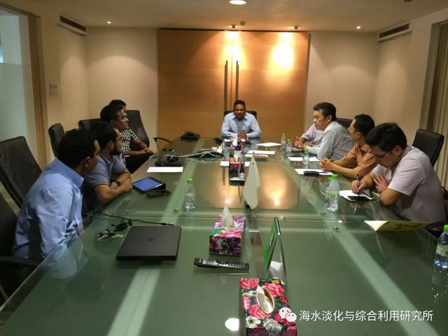 天津海淡所精进的海水淡化技术“灌溉”国际友谊之花 天津海淡所精进的海水淡化技术“灌溉”国际友谊之花