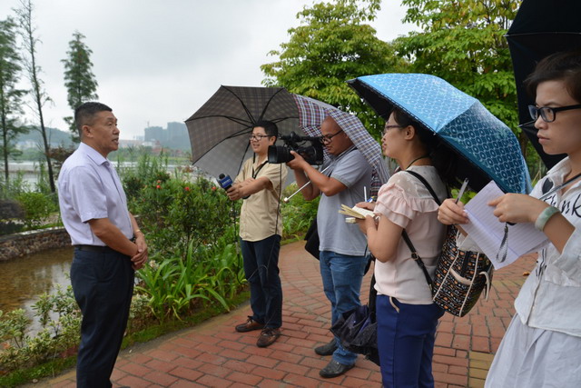 碧清源承建梧州市婆冲直排口整治项目循环利用水资源