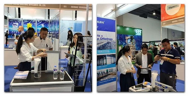 世界水日水艺膜在马尼拉参加菲律宾水处理及环保展会