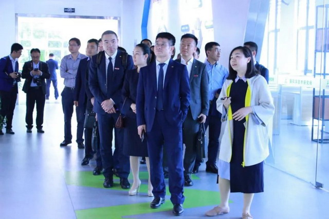 山东京博董事局主席马韵升一行考察江苏膜科技产业园 山东京博董事局主席马韵升一行考察江苏膜科技产业园