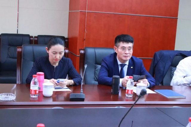 山东京博董事局主席马韵升一行考察江苏膜科技产业园 山东京博董事局主席马韵升一行考察江苏膜科技产业园