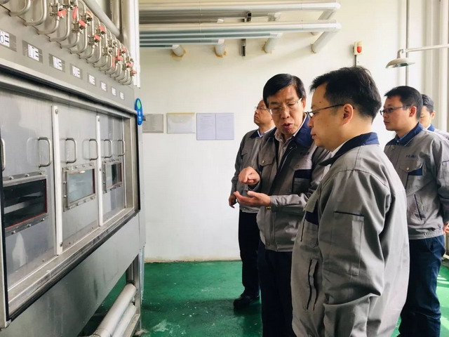 中色科技总经理来到中色德源就安全生产工作实地调研 中色科技总经理来到中色德源就安全生产工作实地调研