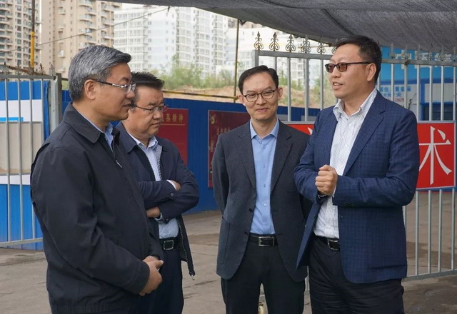 市委书记李荣灿现场调研中信环境技术兰州七里河项目 市委书记李荣灿现场调研中信环境技术兰州七里河项目
