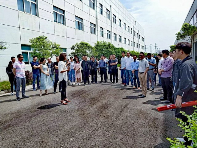 绿色发展与生态环保专题培训班参观考察美富特膜基地 绿色发展与生态环保专题培训班参观考察美富特膜基地