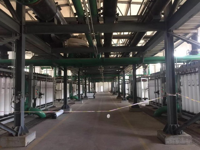 启迪清源完成中石化中天合创化工分公司化水装置换膜 启迪清源完成中石化中天合创化工分公司化水装置换膜