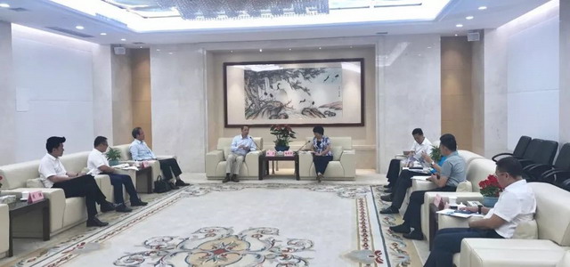 中信环境投资集团副总在广东东莞拜会了喻丽君副市长 中信环境投资集团副总在广东东莞拜会了喻丽君副市长