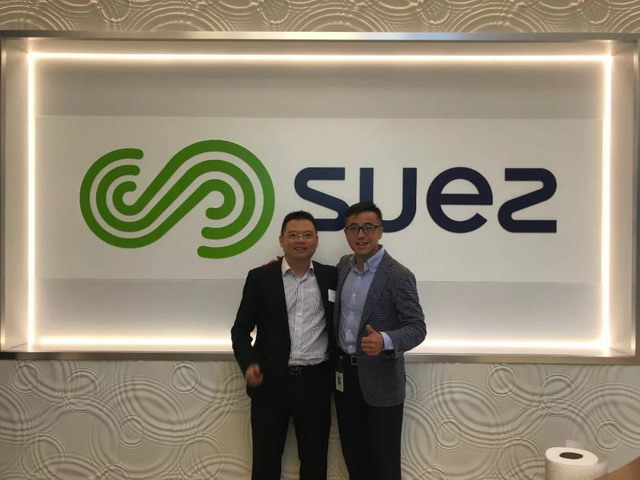 三达膜总经理方富林赴美在明尼阿波利斯拜访了SUEZ-WTS