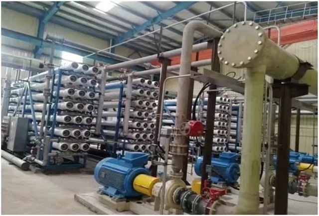 赛诺水务承建山钢集团日照精品基地海淡项目调试出水 赛诺水务承建山钢集团日照精品基地海淡项目调试出水