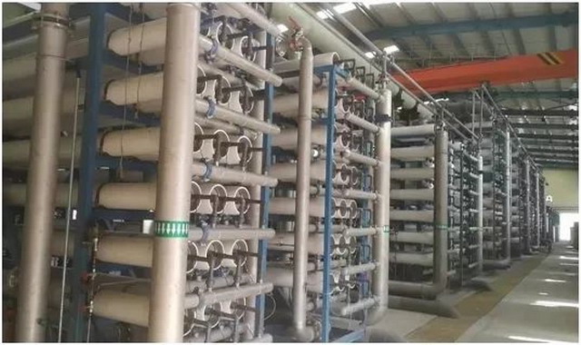 赛诺水务承建山钢集团日照精品基地海淡项目调试出水 赛诺水务承建山钢集团日照精品基地海淡项目调试出水