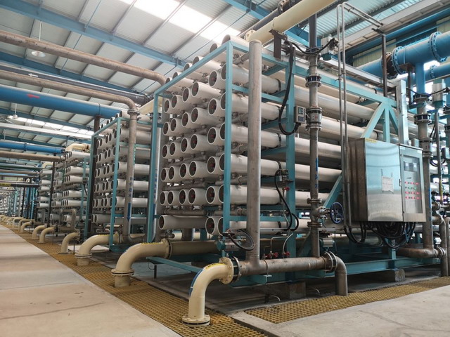 赛诺水务承建山钢日照钢铁精品基地污水处理项目验收 赛诺水务承建山钢日照钢铁精品基地污水处理项目验收