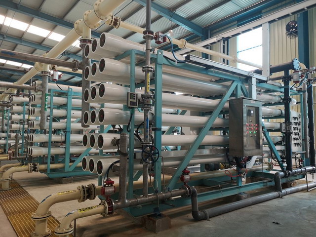 赛诺水务承建山钢日照钢铁精品基地污水处理项目验收 赛诺水务承建山钢日照钢铁精品基地污水处理项目验收