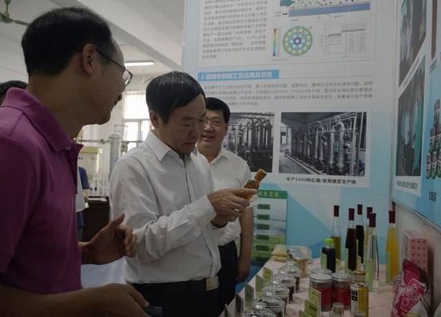 科技部副部长徐南平院士一行在广西调研绿色制糖工程 科技部副部长徐南平院士一行在广西调研绿色制糖工程